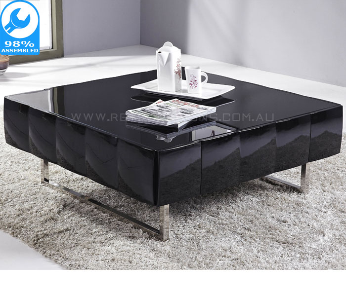 Tiarra Black Gloss Coffee Table
