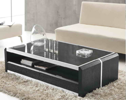 Bailey Coffee Table - Black Oak