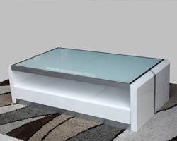 Bailey White Gloss Coffee Table