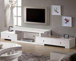 Livio White Extendable Unit
