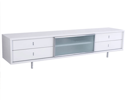 Sentara High Gloss White TV Cabinet