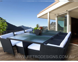 Centra 12 Seater Wicker Outdoor Dining Furniture