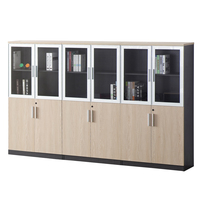 Conquest Office Storage Cabinet With Glass Doors