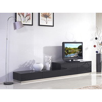 Tetra Black Gloss TV Unit - Thumbnail 1