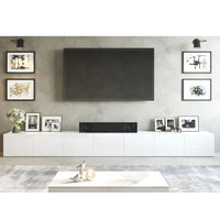 Long discount entertainment cabinet